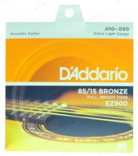 Струны для акустической гитары D`ADDARIO EZ900
